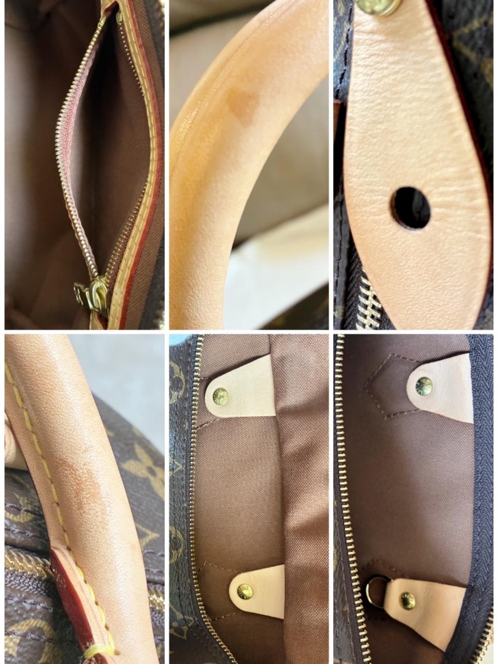 Made in France MicroChip Louis Vuitton Monogram Speedy 25 Classic New Model Bag - Picture 16 of 16